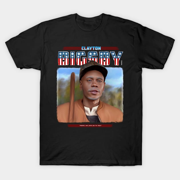 Chappelle Show - Clayton Bigsby T-Shirt by Art Simpson